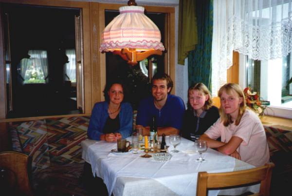 Rest der Gruppe am Montag Mittag