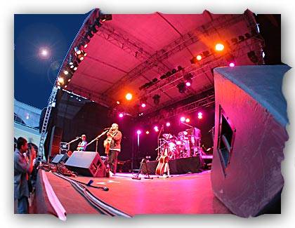 B&uuml;hne beim Open Air Imst