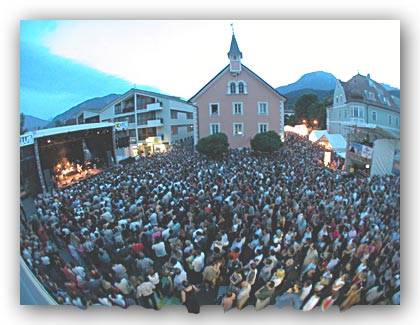 Bluatschink beim Open Air Imst