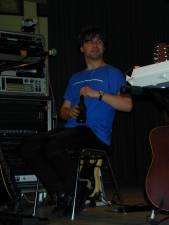 Peter nach dem Konzert