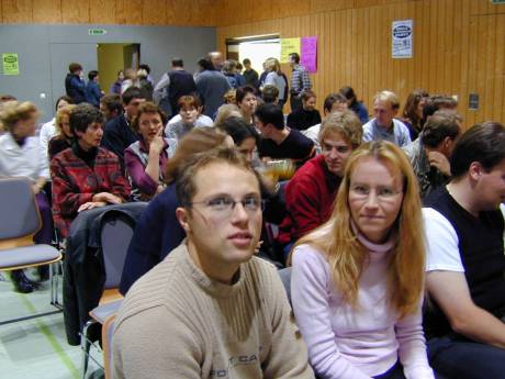 Audienzen in der Pause