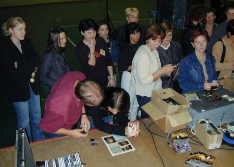 Autogramme, CDs, Blattle 