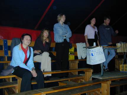 Petra, Angelika, Lisi, Verena und Joachim