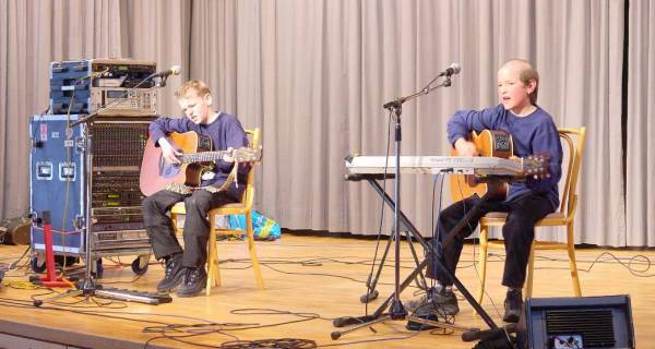 Fabian (Peter) und Aurelius (Toni)