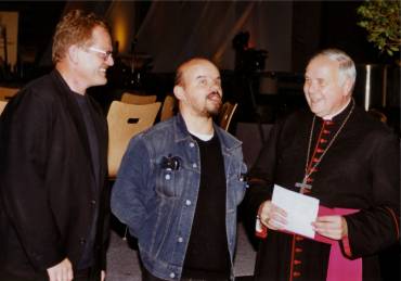 Ferdinand Kaineder, Toni Knittel und Bischof Aichern