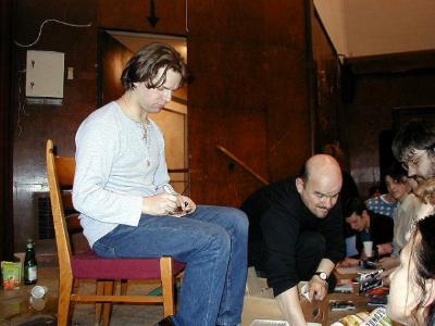 Autogrammstunde und CD-Verkauf