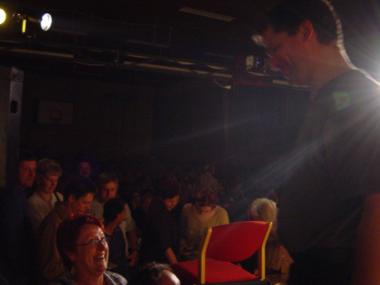 Audienzen und Peter in der Pause