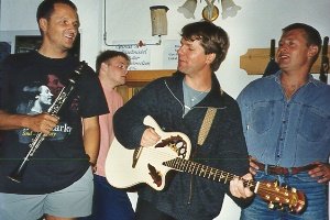 Peter beim Kristall-Quintett