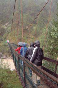 H&auml;ngebr&uuml;cke &uuml;ber den Lech