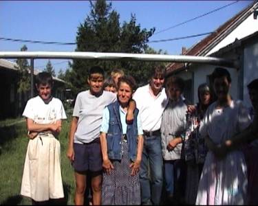 Jakes Peter mit Patienten