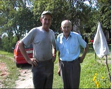 Kroate und Serbe in Ocak