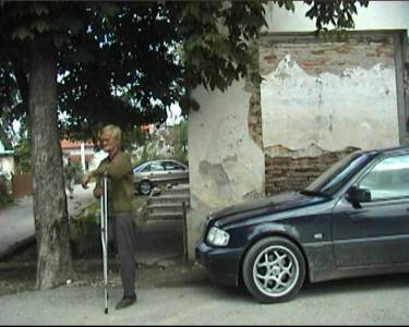 Kriegsversehrter in Prijedor