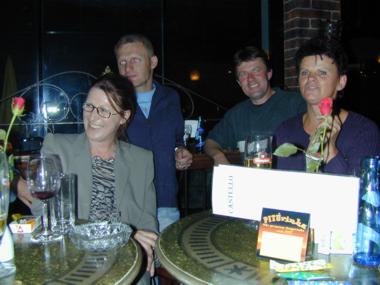 Nach dem Konzert im Kastello