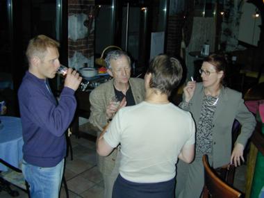 Ein Abschiedsglaserl