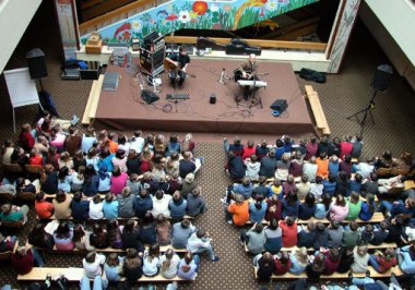 Blick auf die B&uuml;hne