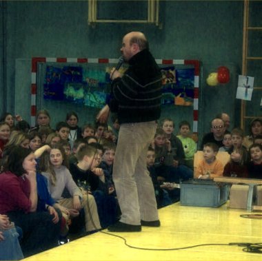 Toni vor den Audienzen