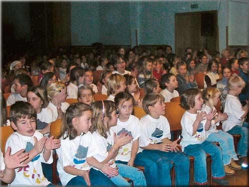 ... viele begeisterte Kinderaugen ...