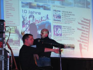 Toni erkl&auml;rt die Homepage