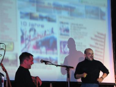 Toni erkl&auml;rt die Homepage