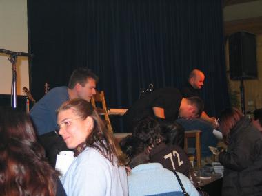 Pause, CD-Verkauf und Autogrammstunde