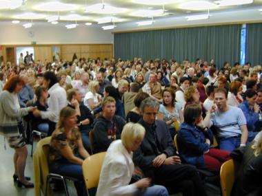 Audienzen vor dem Konzert