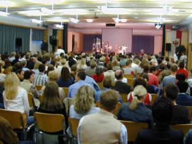 Audienzen vor dem Konzert