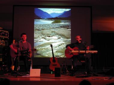 Peter und Toni - Wia s'Wåsser - Bilder vom Lech