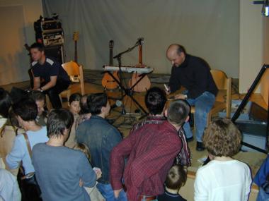 Pause CD-Verkauf und Autogrammstunde