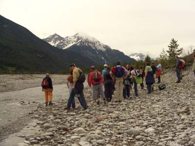 Die Gruppe am Lech