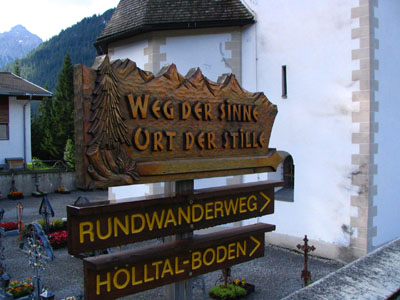 Wanderung durch's H&ouml;lltal