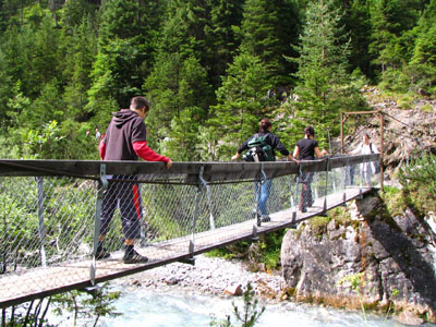 Wanderung durch's H&ouml;lltal