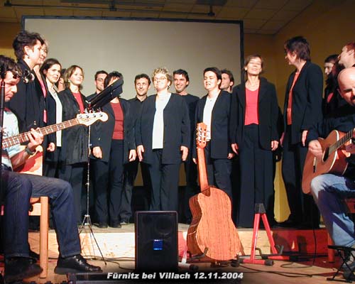 'Akzent' und Bluatschink 'on stage'