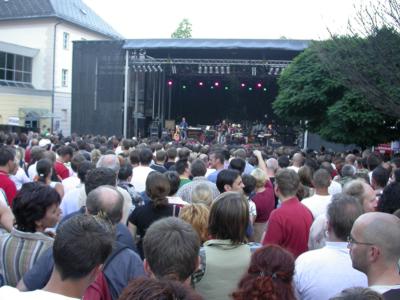 Publikum, Bluatschink und Band