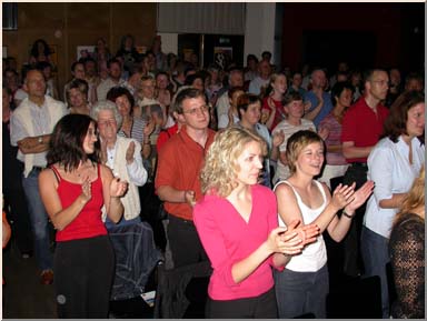 begeistertes Publikum