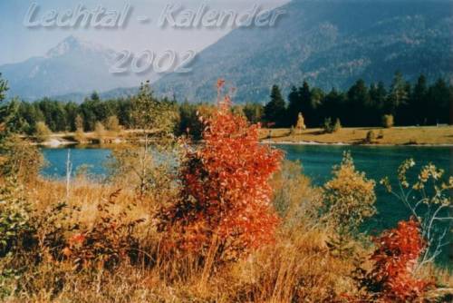 Lechtal-Kalender 2002 Herbst