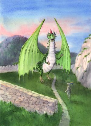 Auch Feuermaul darf nicht fehlen. Aber so viel sei hier schon verraten - seinen wirklich gro&szlig;en Auftritt hat er dann im zweiten Teil von "Kampf um Ehrenberg"