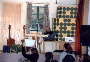 Toni auf dem Anti-Streß-Ofen