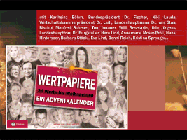 Wertpapiere - ein Kalender der anderen Art