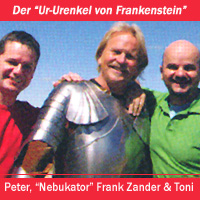 Bluatschink Peter & Toni mit Frank Zander als 'Nebukator'