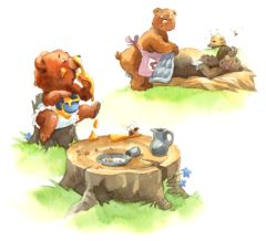 Papa-Bär, Mama-Bär, Baby-Bär